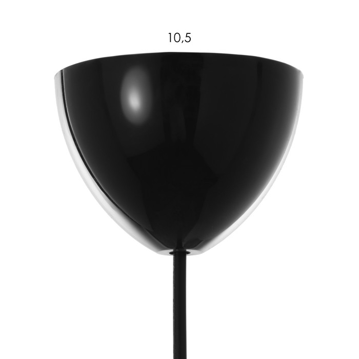 Люстра BayerLux Подвес BayerLux 3111/1 1х40Вт Е27, хром, d=13,5 см, h=10,5 см