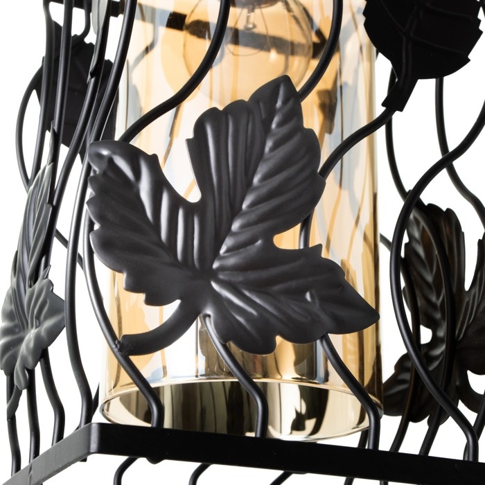 Светильник BayerLux 2108/1BK E27 40Вт черный 14х14х100 см