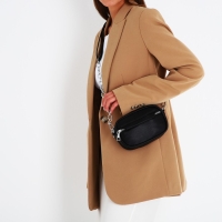 Сумка кросс-боди на молнии, цвет чёрный