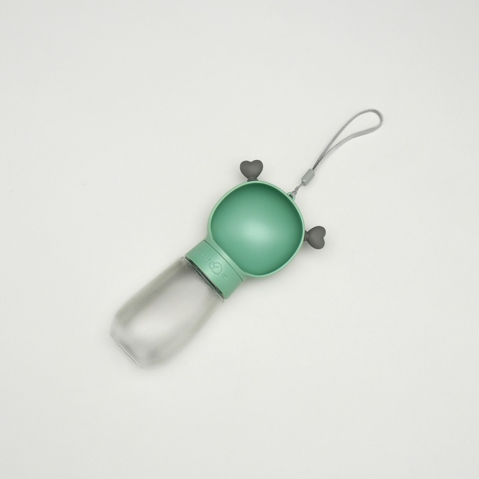 Поилка прогулочная 345 мл, зелёная