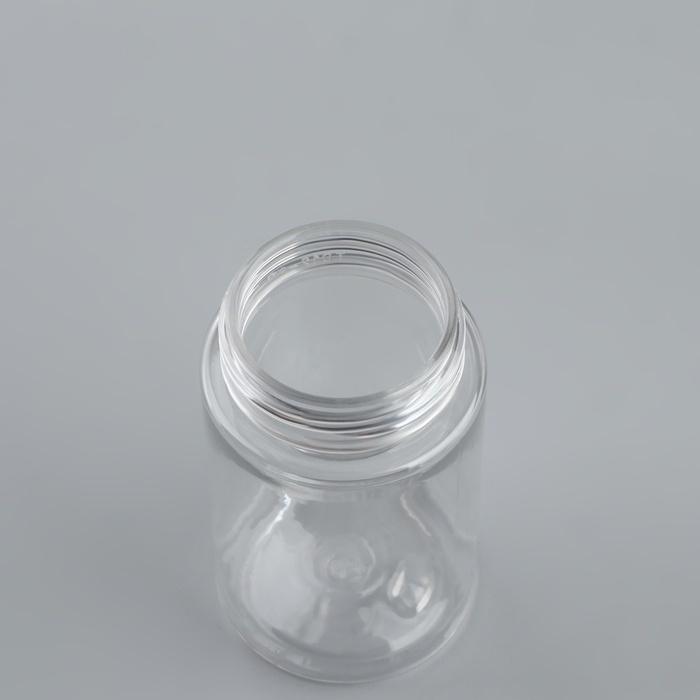 Бутылочка для хранения, с пенообразующим дозатором, 30 мл, цвет прозрачный/белый