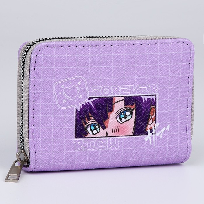 Кошелёк детский &laquo;Аниме&raquo; 12х9,5х2 см