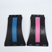 Массажёр для спины, трёхуровневый, с магнитом, 36 &times; 23 см, цвет МИКС