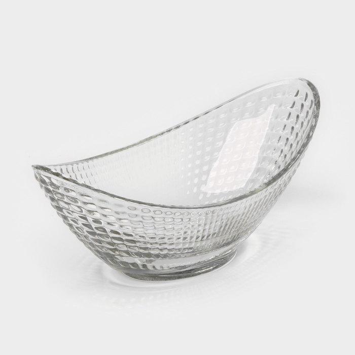 Набор стеклянных салатников VENICE, 16,5&times;8,5&times;6,5 см, 2 шт
