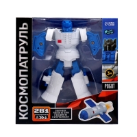 Робот &laquo;Спутник&raquo;, трансформируется, с металлическими элементами