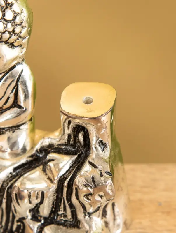 Подставка под благовония "Будда Намасте" алюминий 7х6х11 см