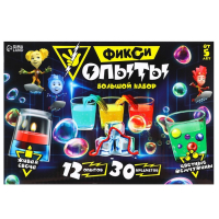 Набор для опытов Фиксики &laquo;Фикси опыты. Большой набор&raquo;, 12 опытов, друзья