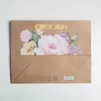 Пакет подарочный крафтовый, упаковка, &laquo;Самой Лучшей&raquo;, MS 23 х 18 х 10 см