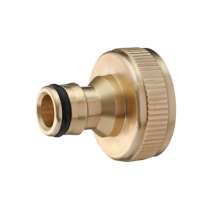 Штуцер, внутренняя резьба 1 Штуцер, внутренняя резьба 1", быстросъёмное соединение, латунь, Greengo