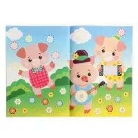 Книжка с наклейками "Сказки", 16 стр