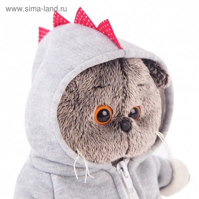 Мягкая игрушка &laquo;Басик&raquo; в толстовке дракончик, 30 см