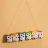 Сувенир подвесной "Совята на ветке" дерево 33х5х6 см