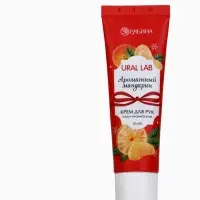 URAL LAB Арома Саунд Крем для рук с ароматом мандарина, 30 мл