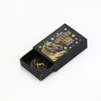 Монета новогодняя металлическая латунь &laquo;Монета прибыли&raquo; 2.5 см в подарочной коробке