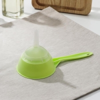 Воронка-сито пластиковая &laquo;Комбо&raquo;, 22&times;10&times;11,5 см, цвет МИКС