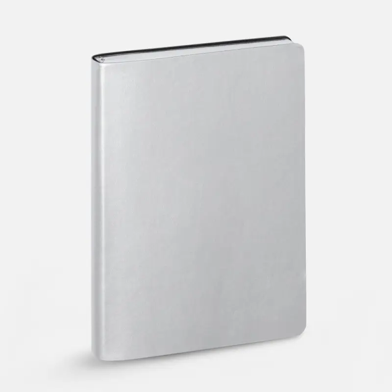 Ежедневник Nebraska Flex, недатированный, серебристый