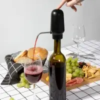 Электрический аэратор-дозатор для вина Lonks, черный