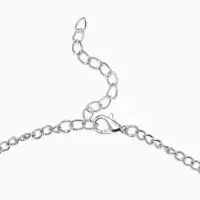 Кулон на цепочке "ДНК", цвет чернёное серебро