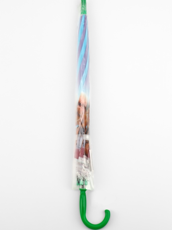 Зонт детский полуавтоматический &laquo;Милые зверюшки&raquo;, r=41см, со свистком, цвет МИКС