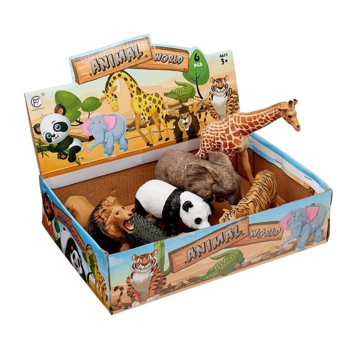 Фигурка животного &laquo;Мир диких животных&raquo;, МИКС