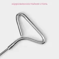 Штопор для вина Доляна &laquo;Универсал&raquo;, 11 см, цвет серебристый