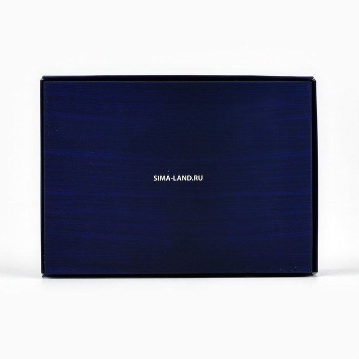 Коробка складная под 6 конфет &laquo;Поздравляю&raquo;, 13,5 х 9,8 х 3,8 см