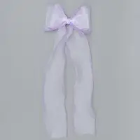 Бант для волос на заколке сиреневый, Холодное сердце