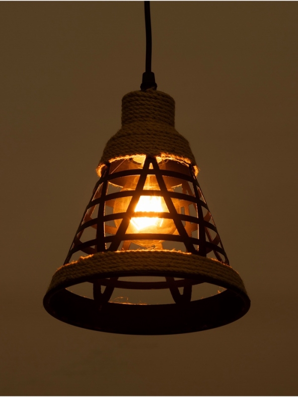 Светильник "Фонарь" 1х40Вт Е27 черный 18х18х20см