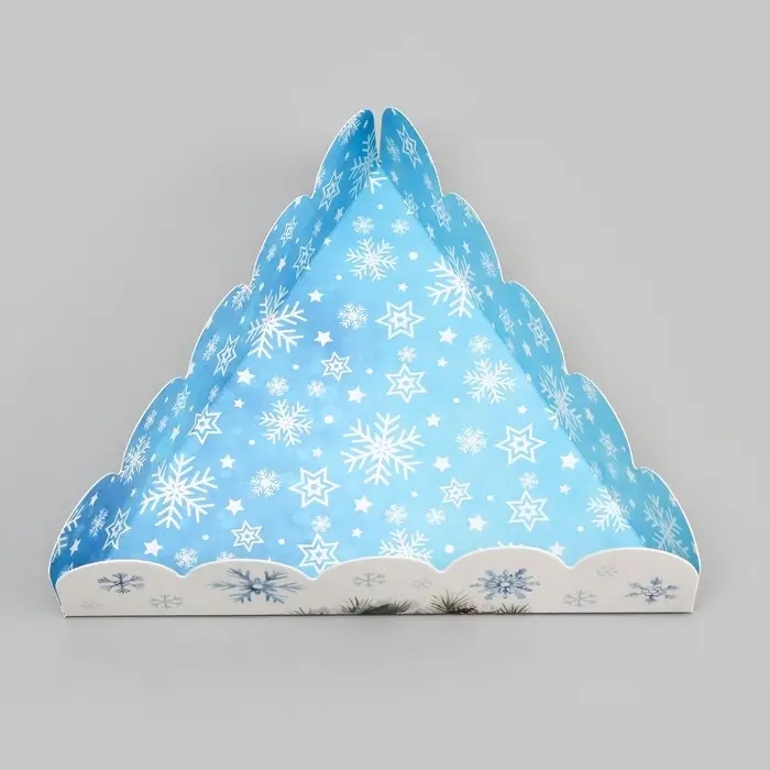 Коробка для печенья, &laquo;Верь в чудеса&raquo;, 18&times;18&times;4 см, Новый год