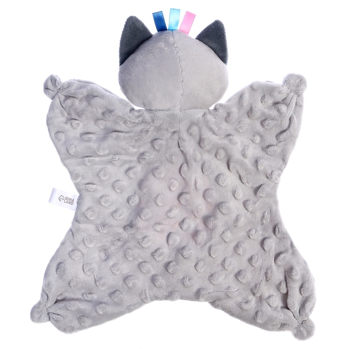 Мягкая игрушка - комфортер &laquo;Енотик&raquo;, серый