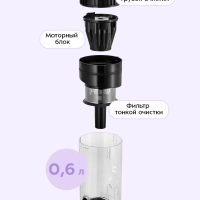 Беспроводной вертикальный пылесос КТ-5549 - 350 Вт