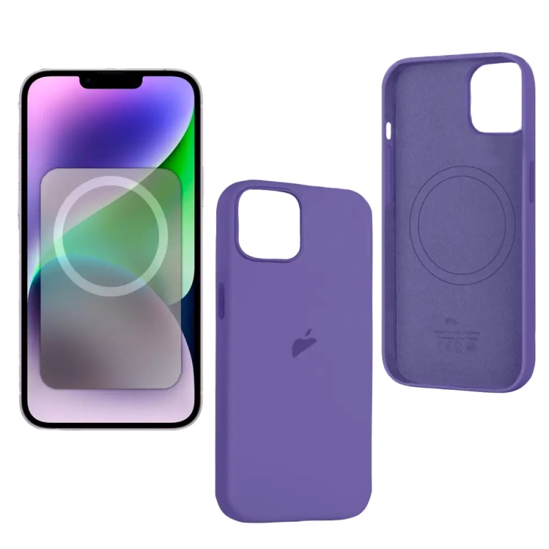 Чехол iPh 14 Silicon Case 100% ORG Iris