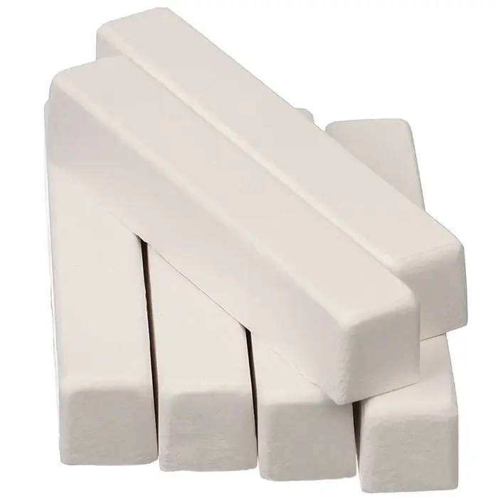 Мелки белые школьные 6 шт. &laquo;Смешарики&raquo;, прямоугольные