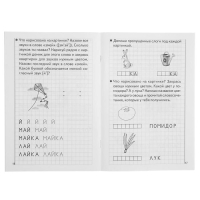 Рабочая тетрадь для детей 5-6 лет &laquo;Развиваем навыки чтения и грамотного письма&raquo;, часть 2, Бортникова Е.