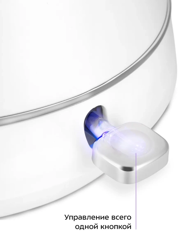 Чайник электрический металлический КТ-6793 - 1 л