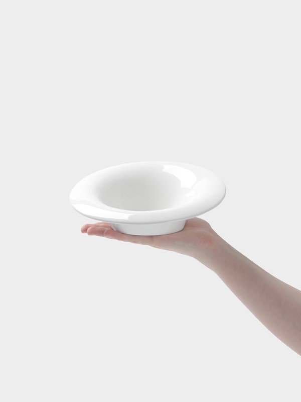 Тарелка Hanna Kn&ouml;vell, 20.3&times;17.8 см, фарфор, белая