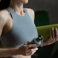 Бутылка для воды Funrun 400, серая