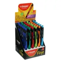 Ручка шариковая, автоматическая Vinson &laquo;Оригинал&raquo;, 1.0 мм, стержень масляный синий, МИКС