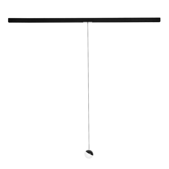 Светильник трековый ULTRA "Шар" LED 6Вт 3000K-5700К CRI90 черный 10х10х10 см