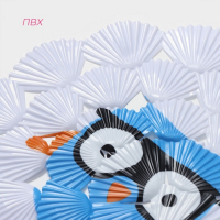 Коврик противоскользящий в ванну на присосках Доляна &laquo;Совы&raquo;, 37&times;67 см