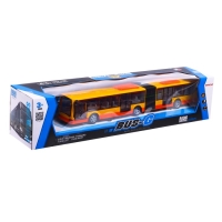 Автобус радиоуправляемый &laquo;Городской&raquo;, работает от аккумулятора, цвет желтый