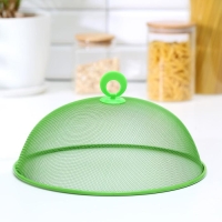 Крышка - сетка для продуктов Доляна &laquo;Вкус&raquo;, d=28 см, цвет МИКС