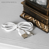 Светодиодная фигура &laquo;Семья снеговиков&raquo; 10 &times; 27 &times; 10 см, пластик, батарейки ААх3 (не в комплекте), свечение тёплое белое