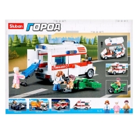 Конструктор Город &laquo;Скорая помощь&raquo;, 328 деталей