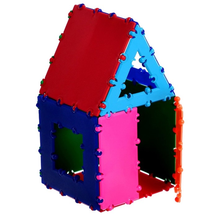 Конструктор ТИКО &laquo;Геометрия&raquo;, 155 деталей, 6 колёс