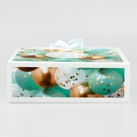 Складная коробка-книга &laquo;Воздушные шары&raquo;, 21 х 15 х 7 см