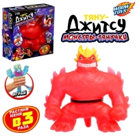 Фигурка &mdash; тянучка антистресс &laquo;Монстр. Тяну-джитсу&raquo;, цвет красный