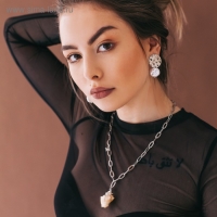 Серьги с жемчугом &laquo;Нефаз&raquo;, цвет белый в серебре