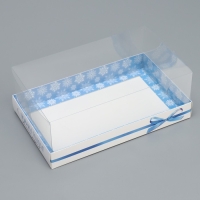 Коробка для десерта &laquo;Волшебных праздников&raquo;, 22 х 8 х 13.5 см, Новый год