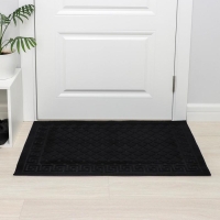 Коврик влаговпитывающий &laquo;Чешуйки&raquo;, 60&times;90 см, цвет чёрный